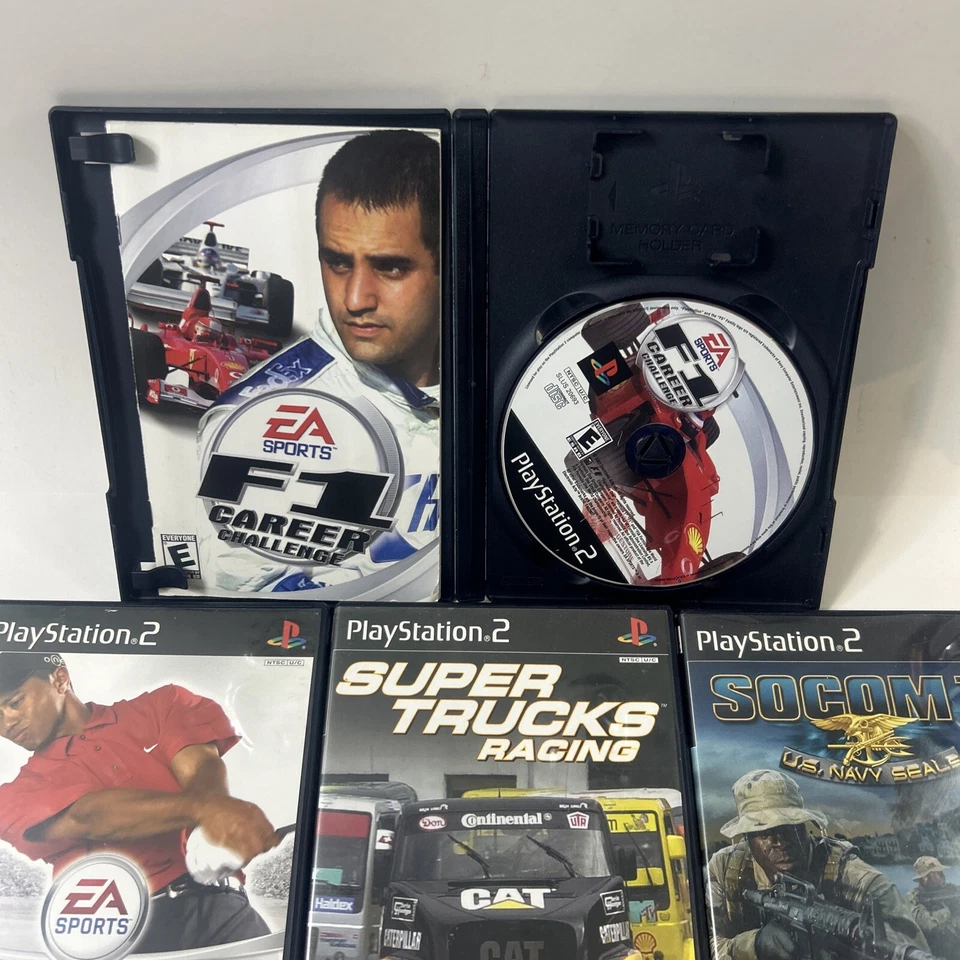 Sony PlayStation 2 PS2 5 Game Lot Bundle Good - VG Condition Complete CIB - Image 2 of 4