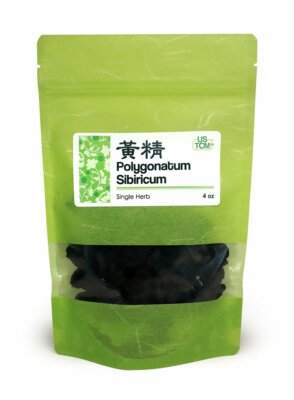New Packaging Polygonatum Sibiricum King Solomon s Seal Huang Jing 黃精 4oz