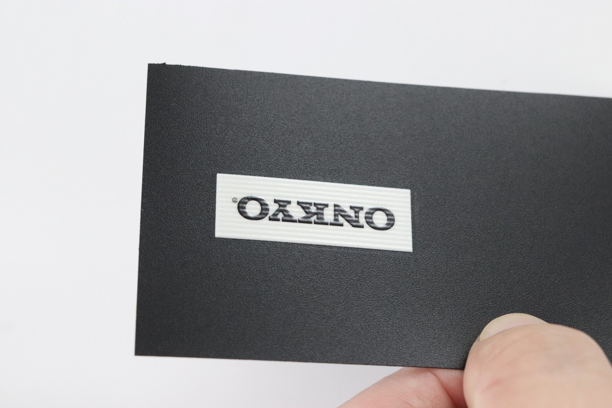 Onkyo logo badge Sticker Decal waterproof 39mm(1.53