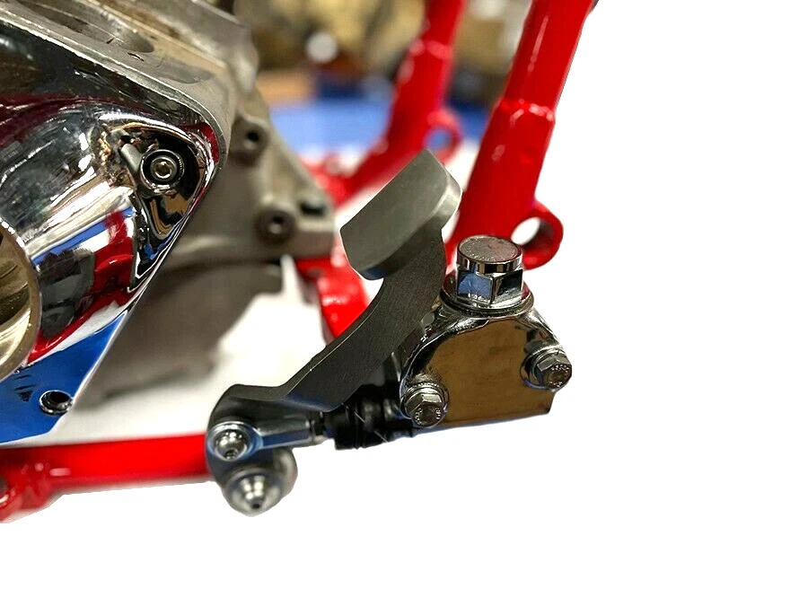 Harley Pedal de Freno Eslinga Disparo Generador Estilo Inoxidable Personalizado V-Twin 22-0848 Y1 Foto 4 de 4