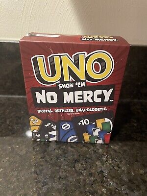 UNO Show Em NO MERCY Card Game New Sold Out TikTok 2023 IN HAND SEALED  194735220809 