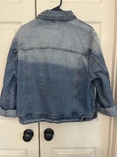 Women’s Indigo Wisdom Denim Jacket Size Xl