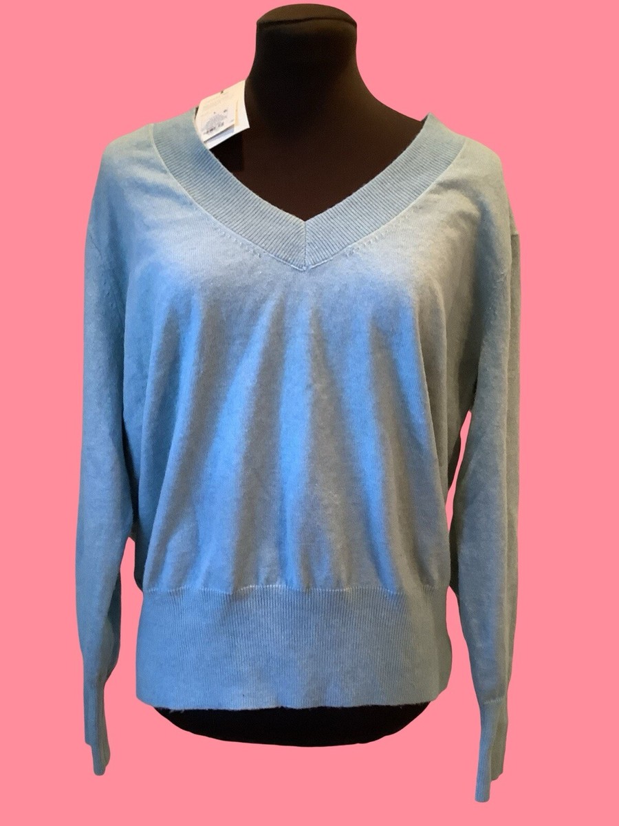 A New Day Womens Blue Pullover Sweater For Target Sweater Sz L NWT!