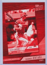 2019 Topps Now Shohei Ohtani /10 Jumbo 5x7 #TN-3 RC Topps In Review Batting RARE
