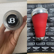 For New Ferrari Red Bentley Continental Gt Gtc Flying Spur Gear Shift Knob