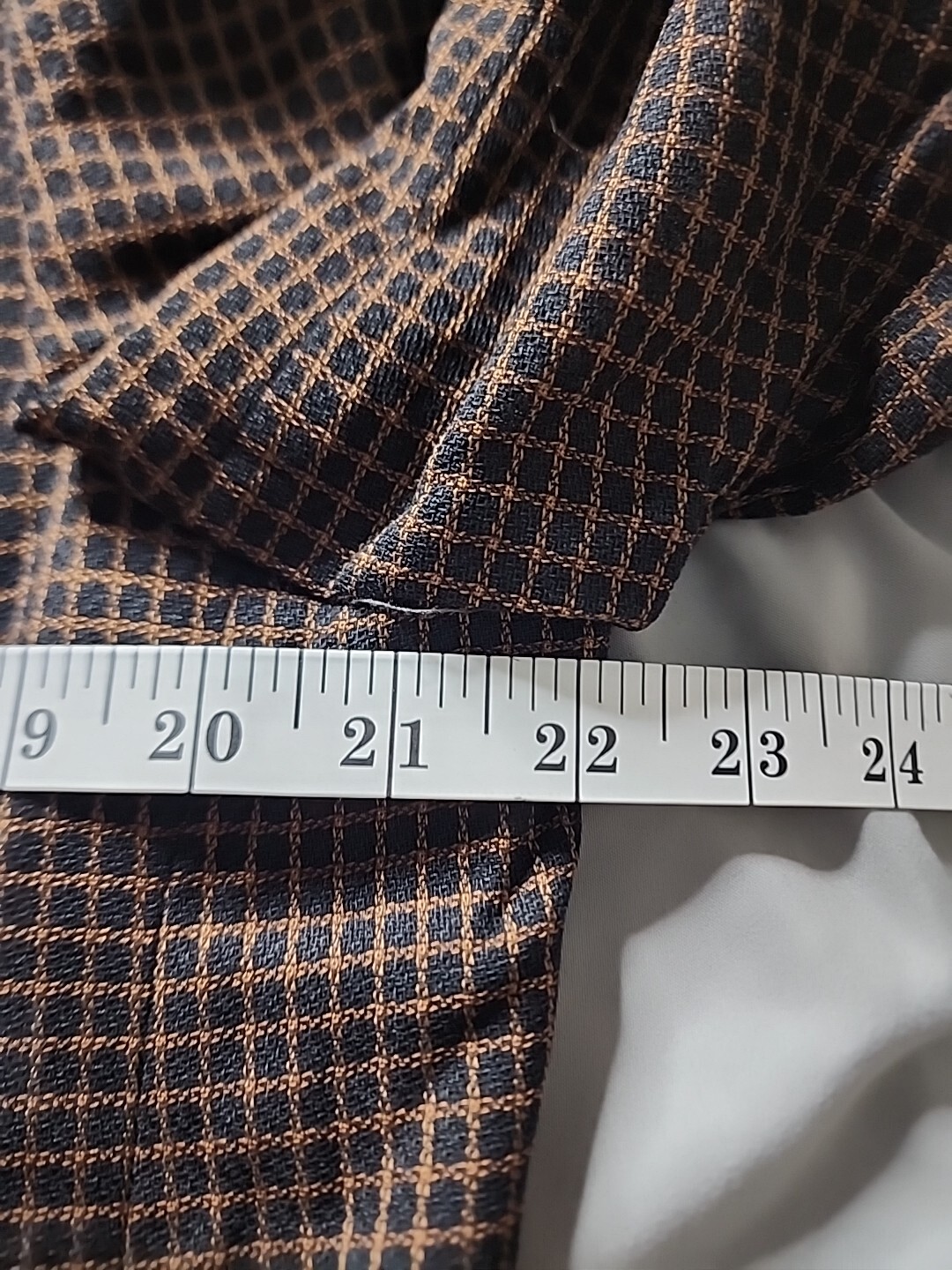 Example Missoni  Men's Two Button Brown Checkered… - image 9