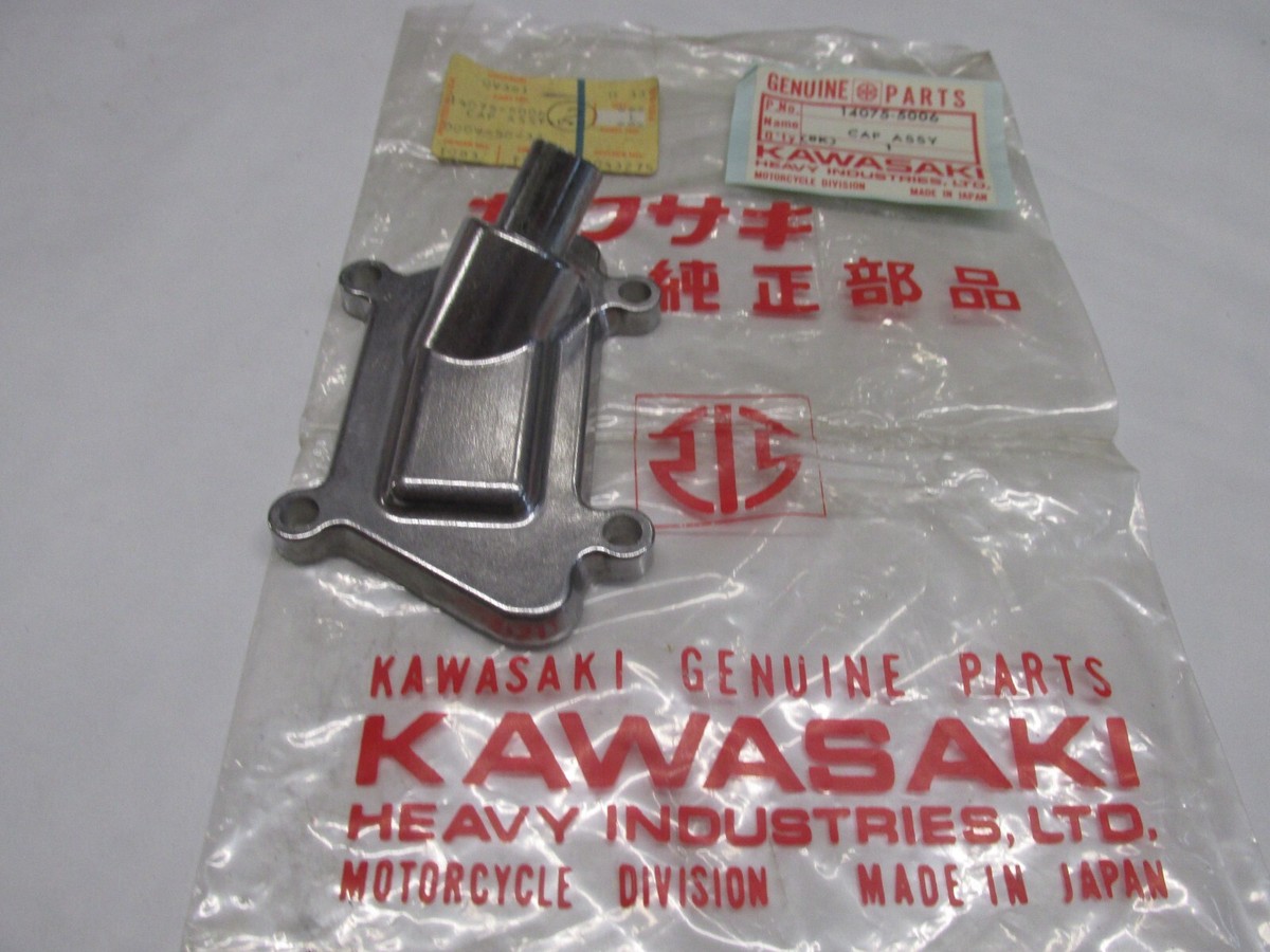 NOS GENUINE KAWASAKI KZ1000 L/H CAP ASSEMBLY 14075-5006 NEW OEM | eBay