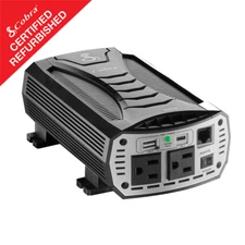 Cobra CPI400PSW FR 400W Pure Sine Waver Power Inverter Certified Refurbished