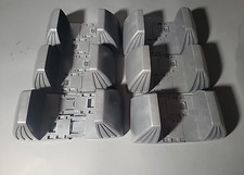 Black Vertical Computer Tower Holding Stand Bracket Detachable Lot of 6