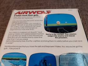 Airwolf Nintendo Nes Completo Mattel  ITALIANO Originale 100% Pal A