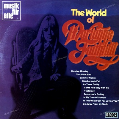 Marianne Faithfull - The World Of Marianne Faithfull LP (VG) .