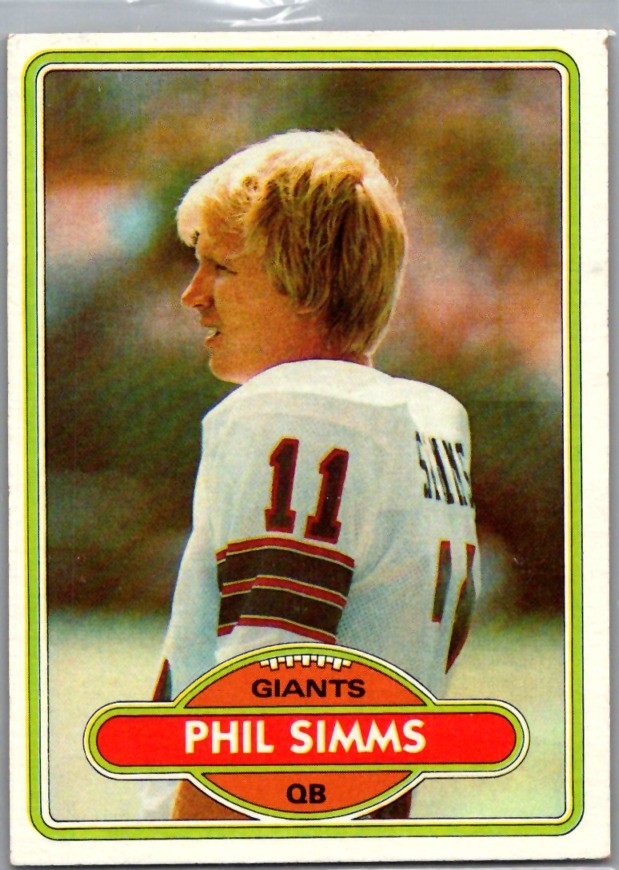 1980 Topps #225 Phil Simms