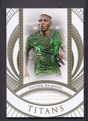 2025 Victory  Osimhen 09/15 Jersey Futera Unique Titans