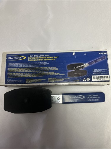 Blue Point Tools USA 4-in-1 Brake Caliper Press Tool w/ Blue Grip Handle BTCP500
