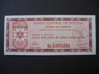Bolivia 5000000 Pesos Bolivianos 1985 (P193a) UNC
