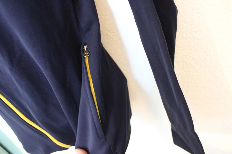 Ironman Tulsa Official Finishers Jacket Hoodie Full Zip Men's Small NWT Navy - Image 4 of 4