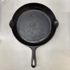 Griswold Erie Logo #10 716A Vintage Cast Iron Skillet With Heat Ring