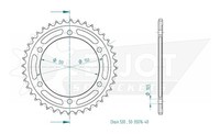 Stahlritzel Yamaha - 530 - 40 ZäHne - ÄHnlich JTR859 - Hergestellt In Deutschl