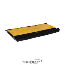 Cable Tray - Cover Guard - 5 Channel - Heavy Duty Rubber - Joinable 80cm Lengths