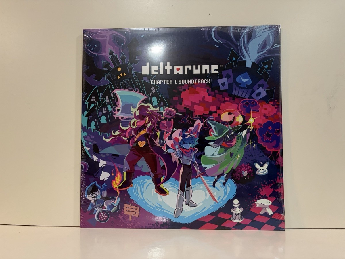 Deltarune Chapter 1 Vinyl Soundtrack Ralsei Green Record LP +