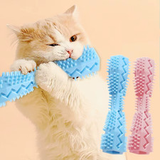 Dog Toothbrush Chew Toy Rubber Dental Cleaning Stick Pet Puppy Teeth Massage