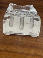 Quality Thick Lucite Acrylic Toothbrush Cup Holder Stand for Bathroom. READ