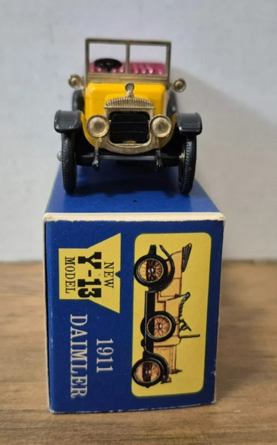 Y 13 1911 Daimler Models of Yesteryear Matchbox - mit D3 Box - - Bild 3 von 4