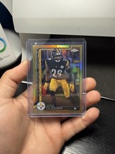 NFL Topps Chrome 2025 Kyle dugger Gold Leather Football /50 First On Print