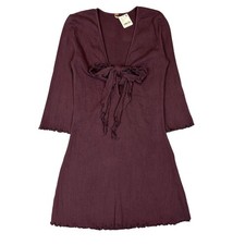 Free People Kianni Mini Dress Boho Indie Women's Large