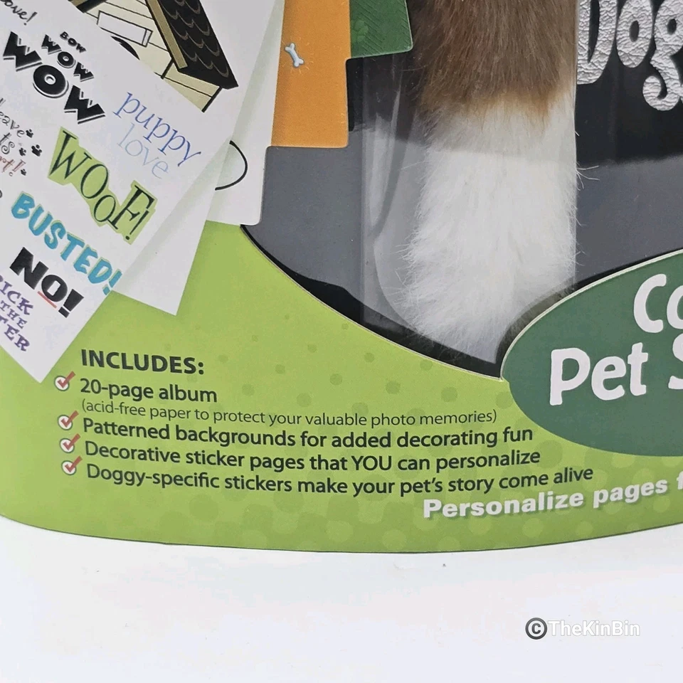 DoggyTales Complete Pet Scrapbook Kit MeToo Pet Products Inc 2004 NEW In Package - Image 3 of 4