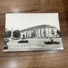 CARTOLINA BIANCO E NERO VINTAGE COLLEZIONE S. PIETRO IN GU' CANONICA E MONUMENTO