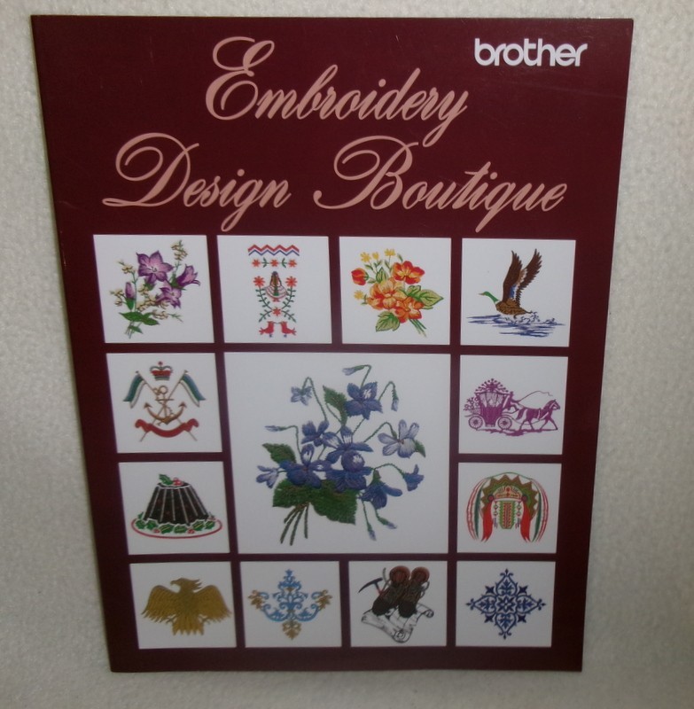 Brother PC-8500 Sew Machine-Embroidery Design Boutique Catal