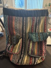 Handmade  hippie backpack  made in Nepal- 100 Cotton