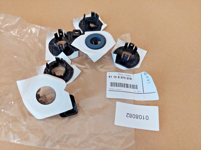 BMW 4 F32 F33 F36 Stoßstange hinten PDC Sensor Halterung Set 51128073079 Original