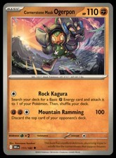 Cornerstone Mask Ogerpon 111/182 Uncommon Destined Rivals Pokemon NM