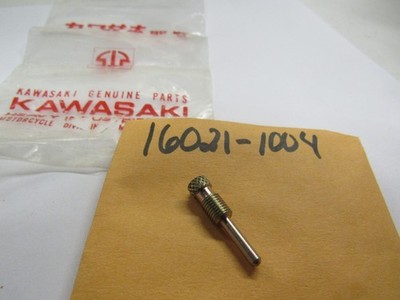 Kawasaki NOS NEU 16021-1004 Gasanschlag-Schraube KZ KLT KZ200 KLT200 Duckster