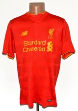 LIVERPOOL ENGLAND 2016/2017 HOME FOOTBALL SHIRT NEW BALANCE SIZE L ADULT