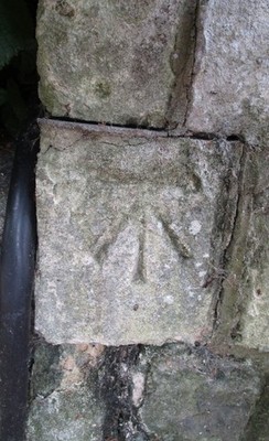 Foto 6x4 Ordnance Survey Schnittmarke Hampstead\/TQ2685 Diese OS Schnittmarke Dose c2016