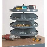 Durham 1104-95, 4 Shelf 17" Diameter Rotabin