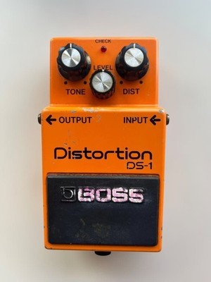 Boss DS-1 Distortion Pedal 1984 Japan Black Screws Gebraucht Top Zustand