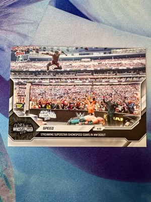 2026 Topps NOW WWE IShowSpeed #43 WrestleMania Vegas NM