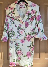 Womens Collectible Designer ESCADA Floral Bla...