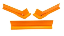 Five Star Air Valance - MD3 - 3 Piece - Molded Plastic - Orange - Modified - Kit