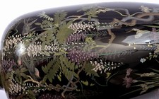 景泰蓝古董原始1900-1940 年日本花瓶| eBay