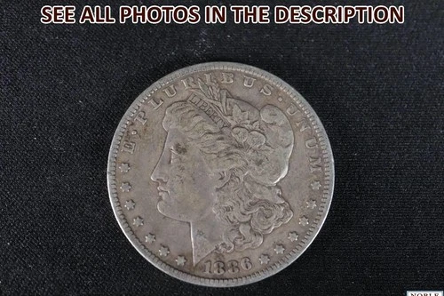 NobleSpirit (JL) Desirable 1886 O Morgan Silver Dollar VF / XF Extremely Fine