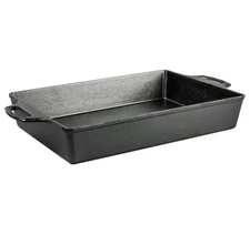 Lodge Cast Iron Seasoned Casserole Pan 9 X 13
