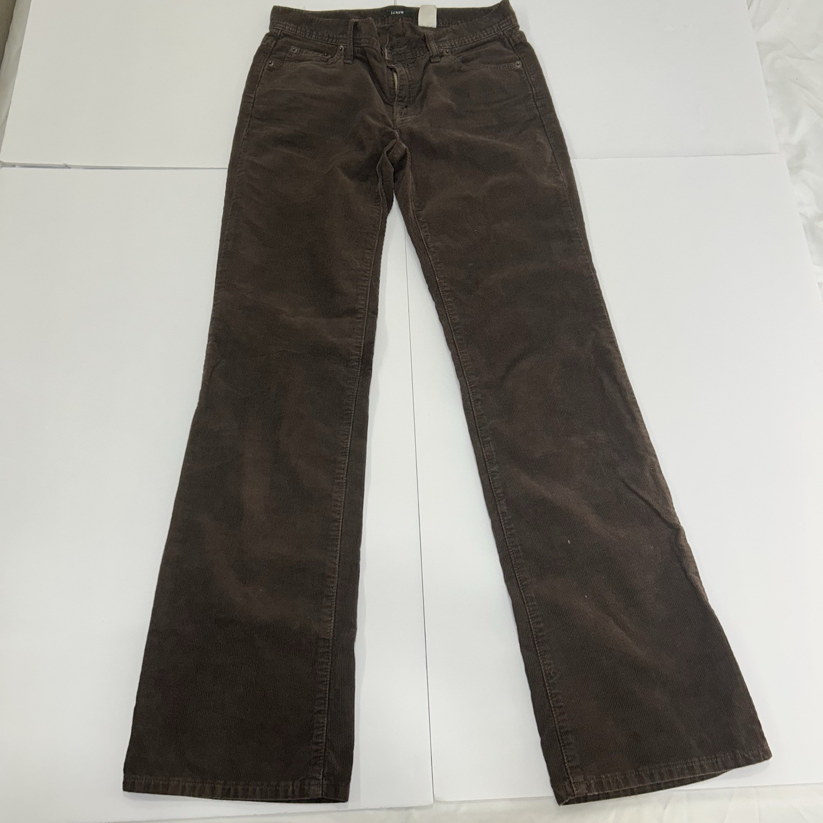 J Crew Brown Corduroy Bootcut Vintage Pants. Women’s Size 0. New