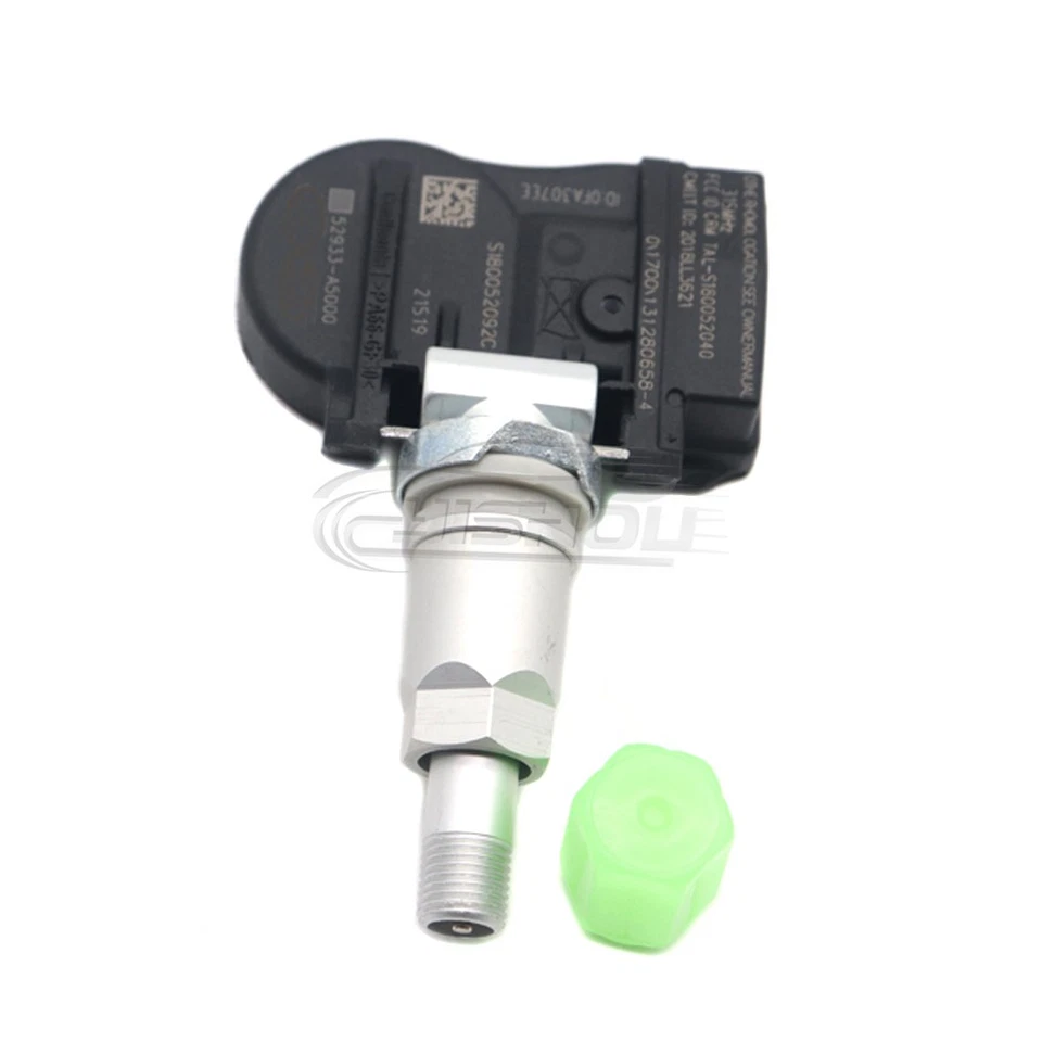 4X 52933-A5000 SENSOR DE PRESIÓN DE NEUMÁTICOS TPMS para Hyundai Accent Kia Cadenza 315MHz Foto 2 de 4