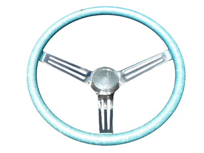 Mooneyes California Metal Flake Steering Wheel 370mm 14.5