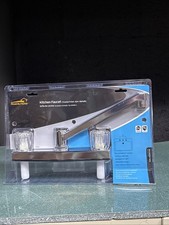 Road Home Chrome Double Handle Kitchen Faucet Deck Plate Included NEW